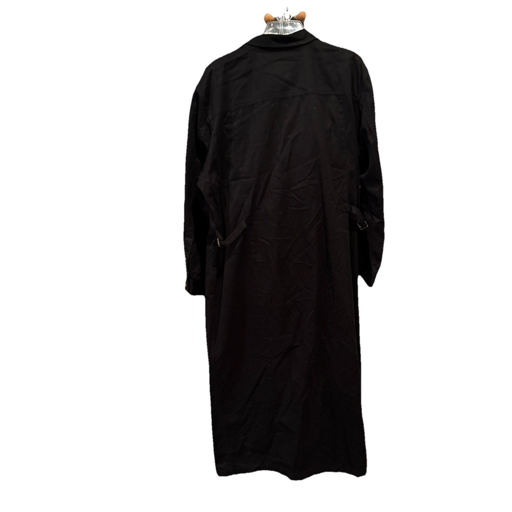 Vintage Lauren Ralph Lauren Dress safari outfit denim black 18W Long Dress - Picture 2 of 9